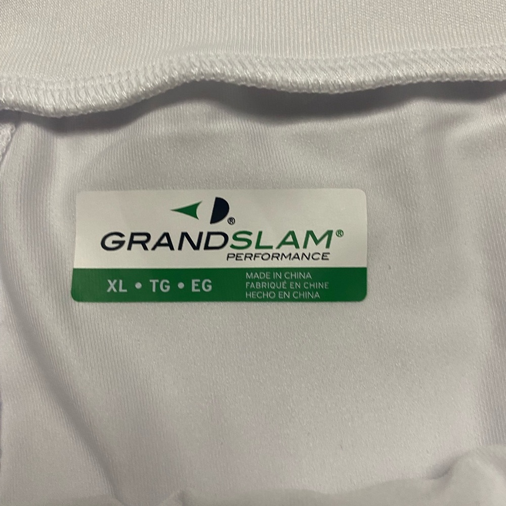 Grand Slam White Skirt with Racket Print - Picture 5 of 6